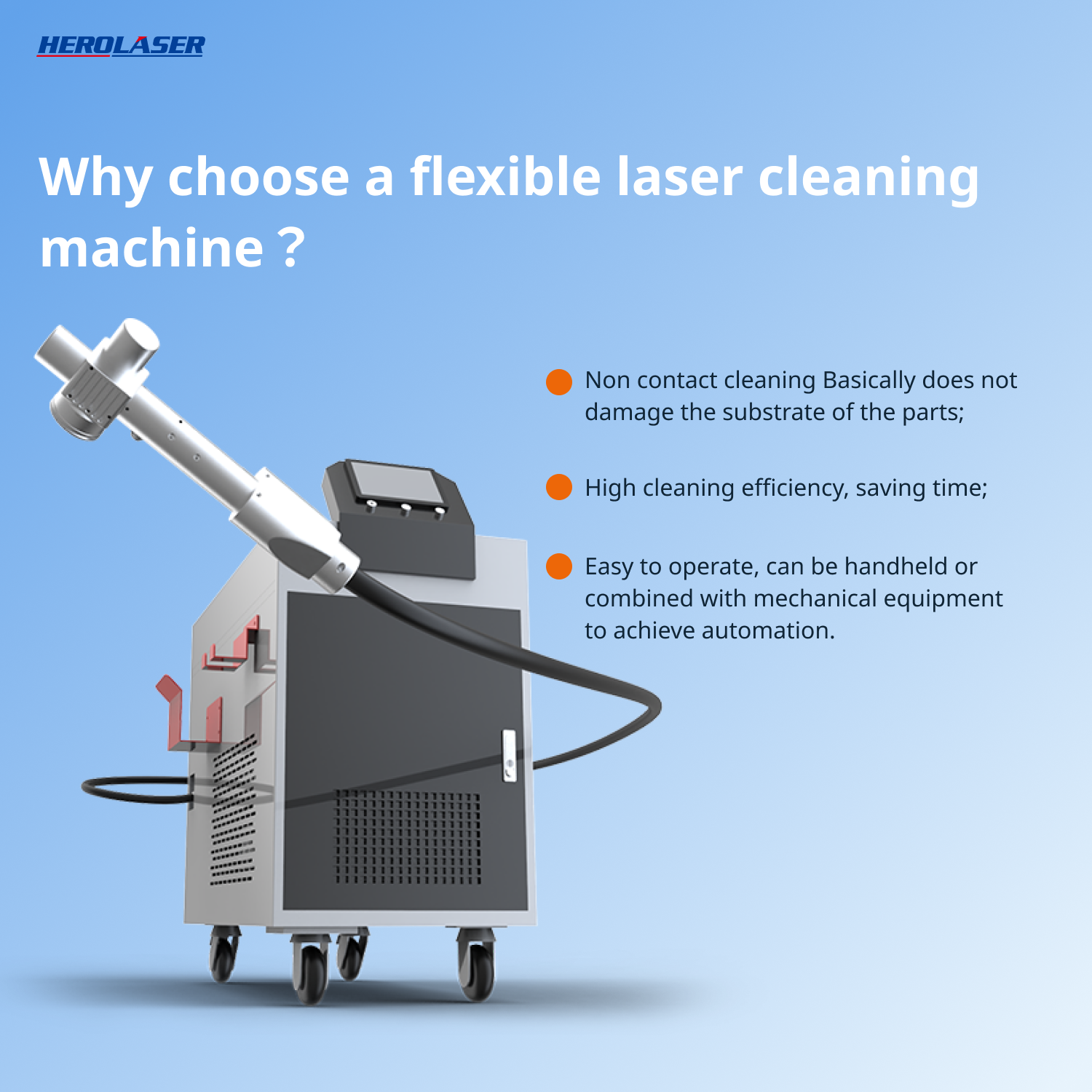 ML-QF-LD-SC-HW 1500 Fiber Laser Cleaning Machine