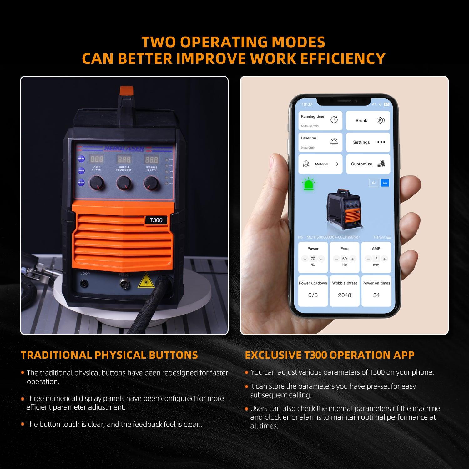 Herolaser Lightest 3-in-1 AI Smart Table Laser Welder