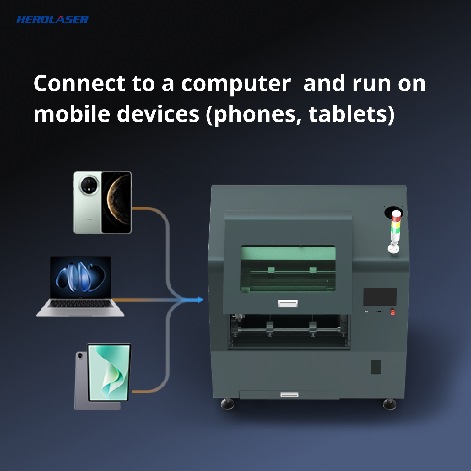 1500W Desktop Metal Laser Cutter – Fast, Precise & Easy to Use