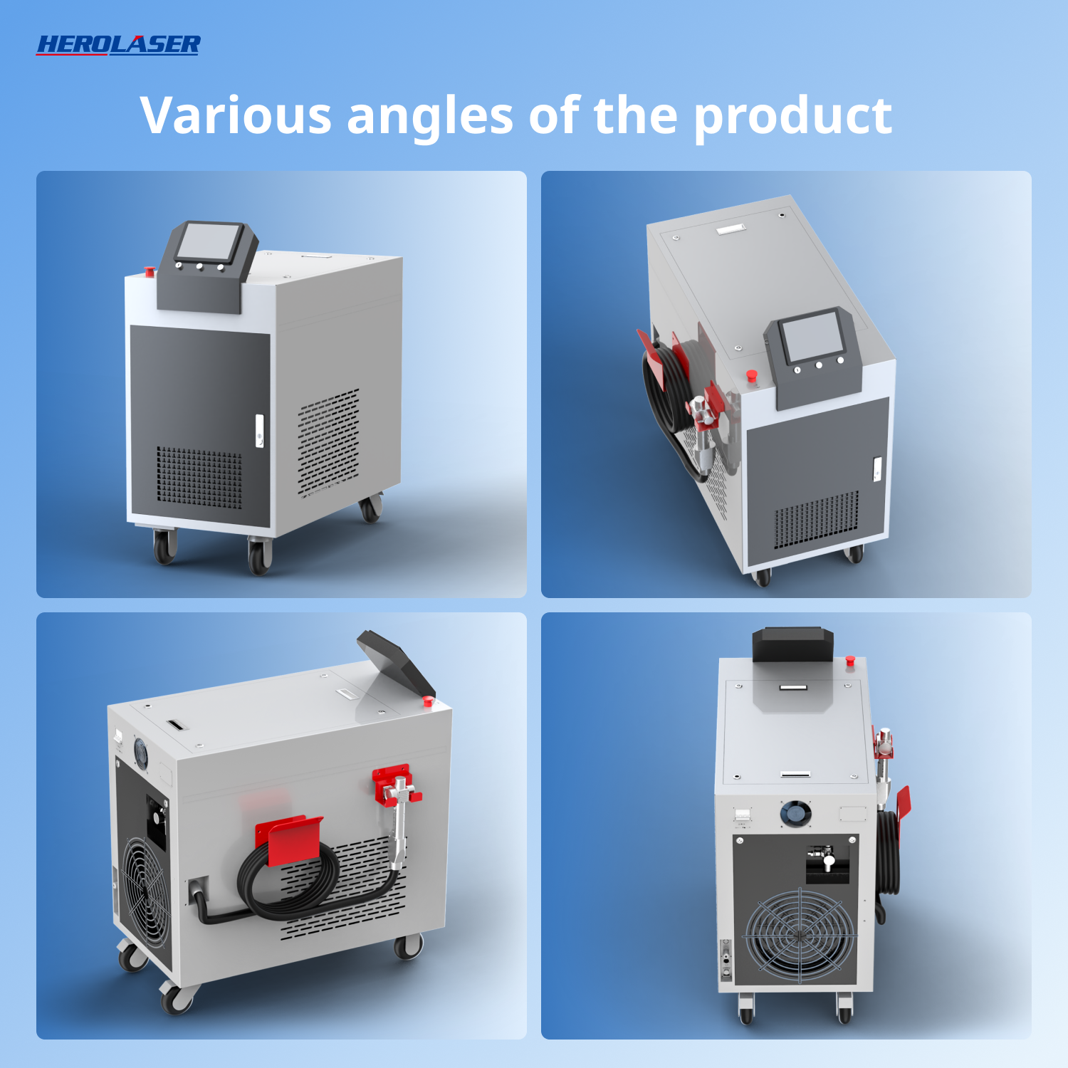 ML-QF-LD-SC-HW 1500 Fiber Laser Cleaning Machine