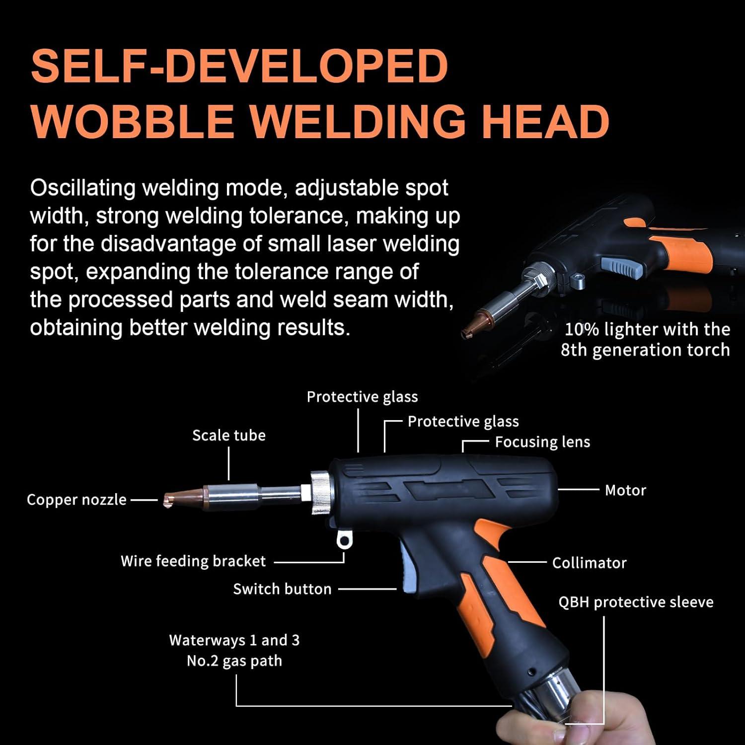 Herolaser 2000W 3-in-1 Handheld Laser Welding Machine