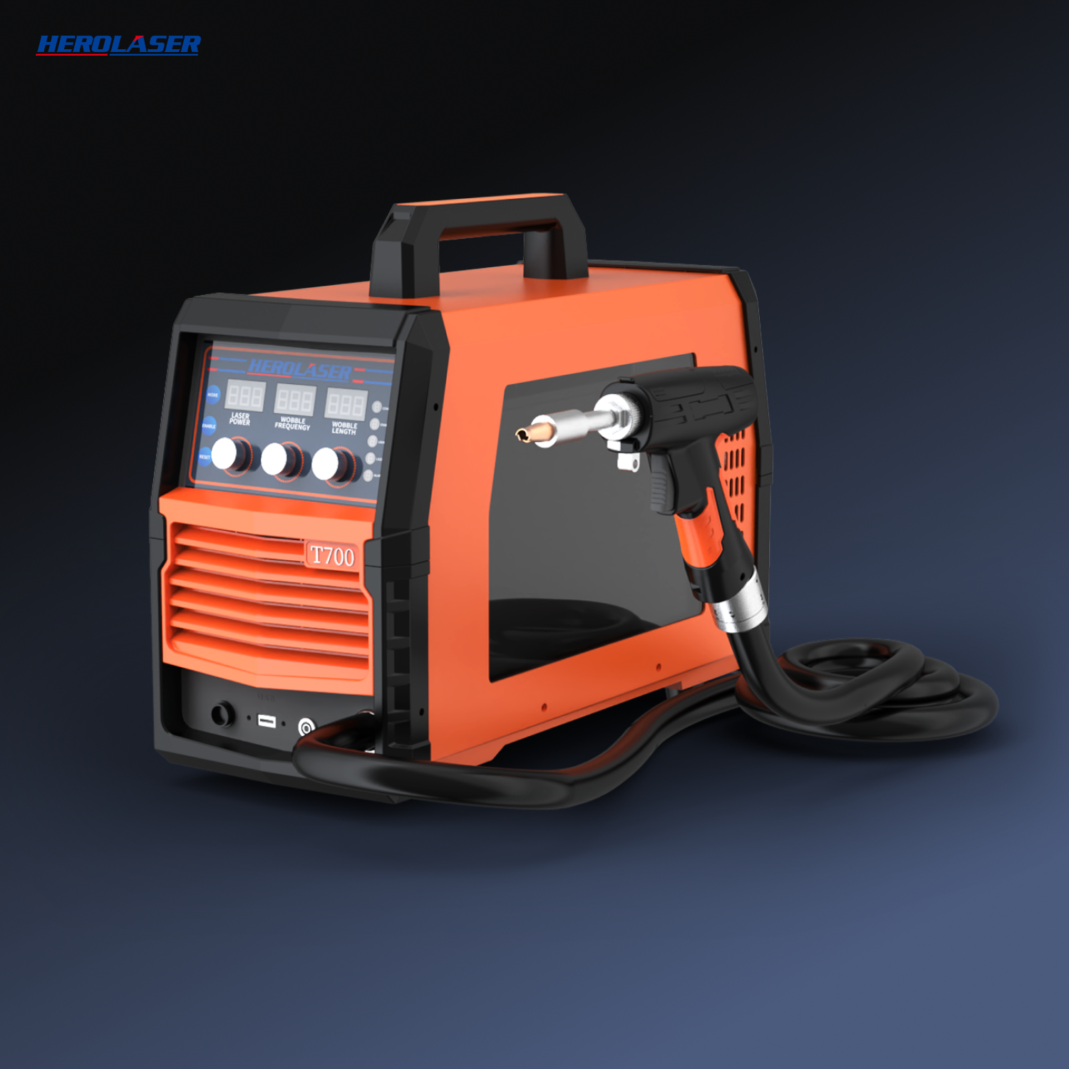 High welding precision and controllability