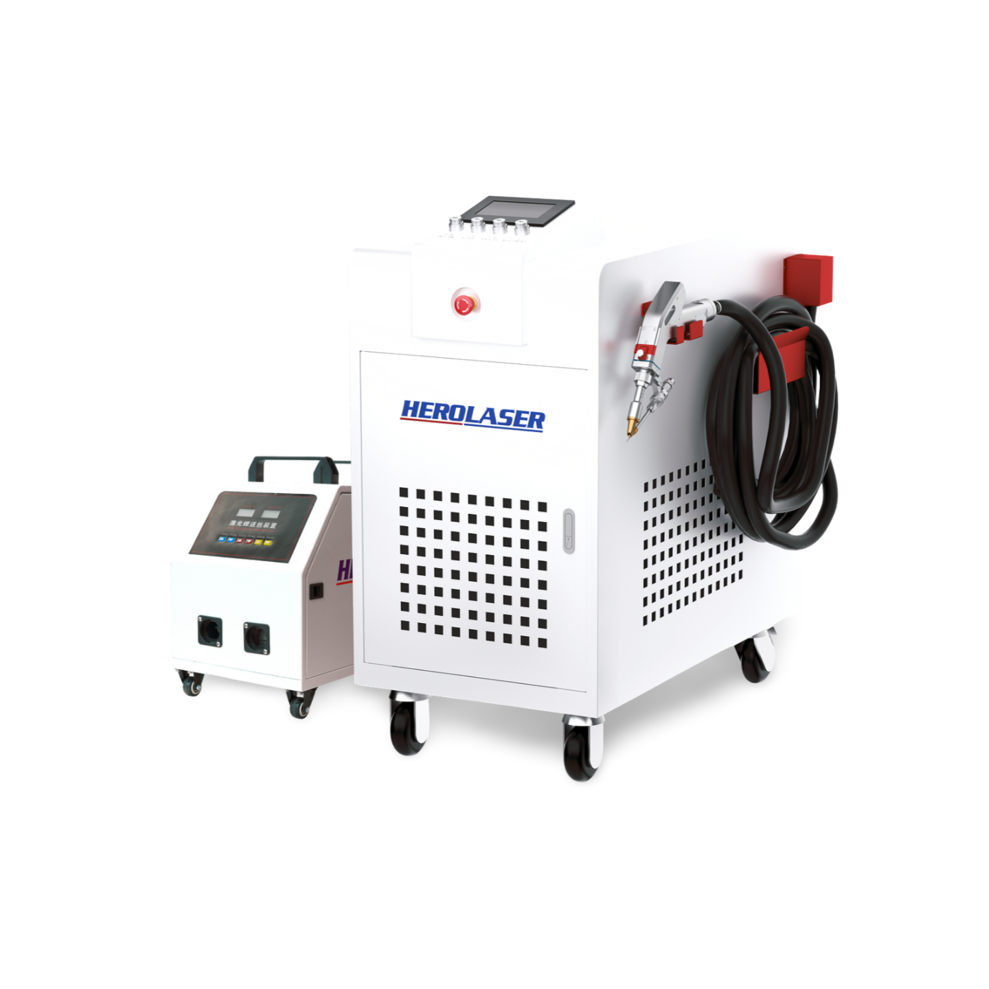 3000W Handheld Water-Cooled Laser Welding Machine with Dual Wire Feeder for Heavy-Duty Metal Fabrication