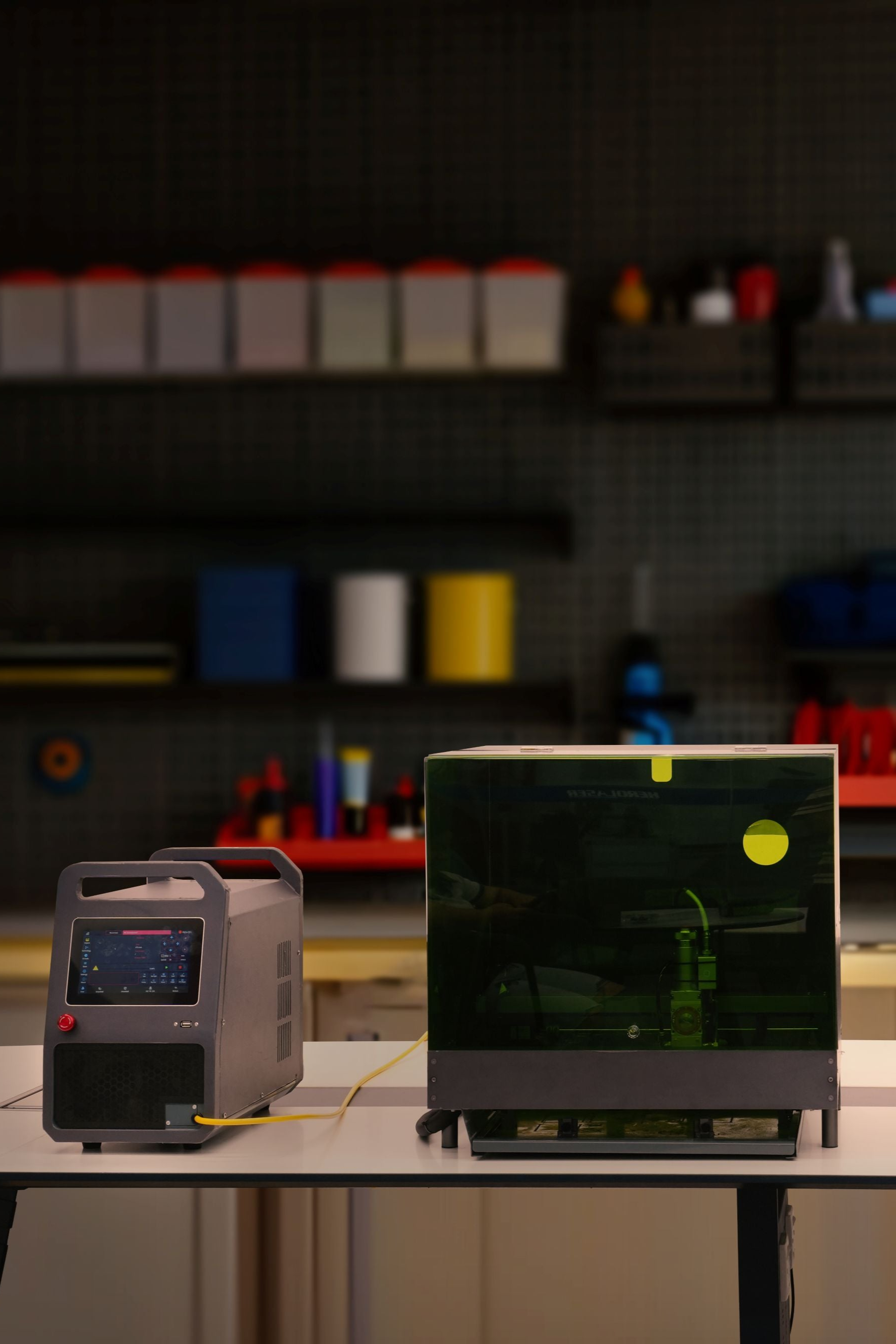 Herolaser EC700 Kickstarter  World’s Smallest Laser Cutter Workstation